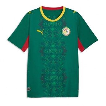 Billige Fotballdrakt Senegal Replika Bortedrakt VM 2026 Kortermet